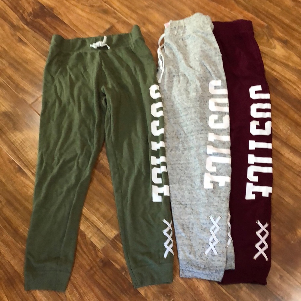 Justice sweatpants size 18/20